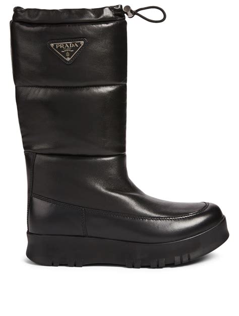 prada puffer co|Prada puffer boots.